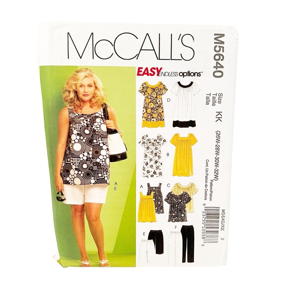 McCall’s Sewing Pattern 5640